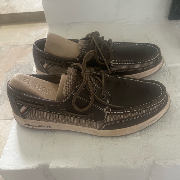 Leather Margaritaville Boat Shoes